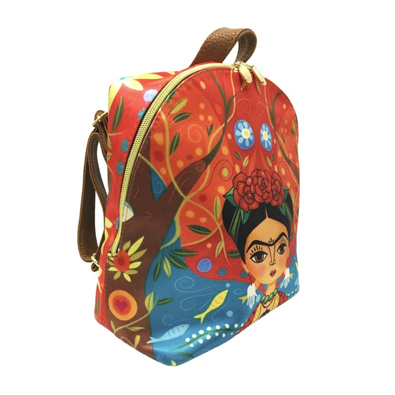 Frida Red  - Mini Mochila