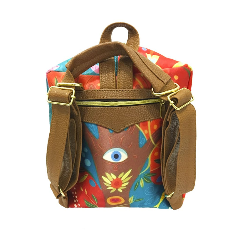 Frida Red  - Mini Mochila